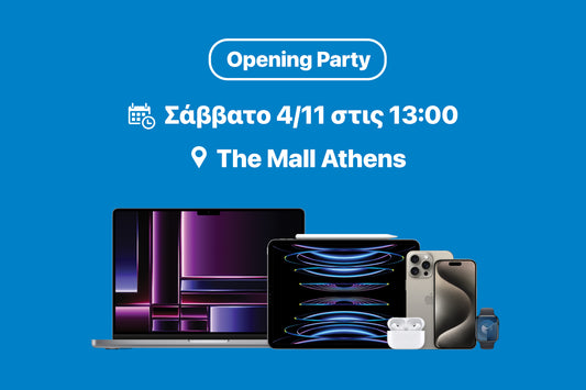 Νέο APP-ίστευτο κατάστημα στο The Mall Athens! Ραντεβού Σάββατο 4/11 στις 13:00!