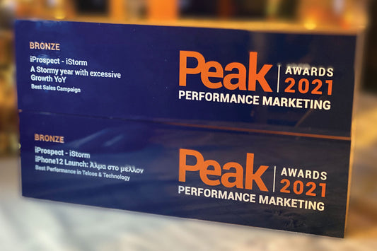 Διάκριση για την iStorm στα PEAK Performance Marketing Awards 2021