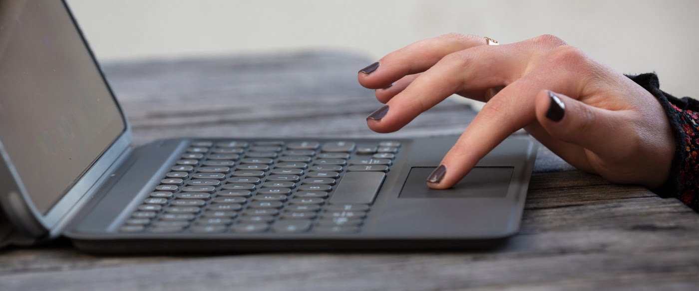 ZAGG Pro Keys with Trackpad for iPad 10.2-inch (7th/8th/9th gen)
