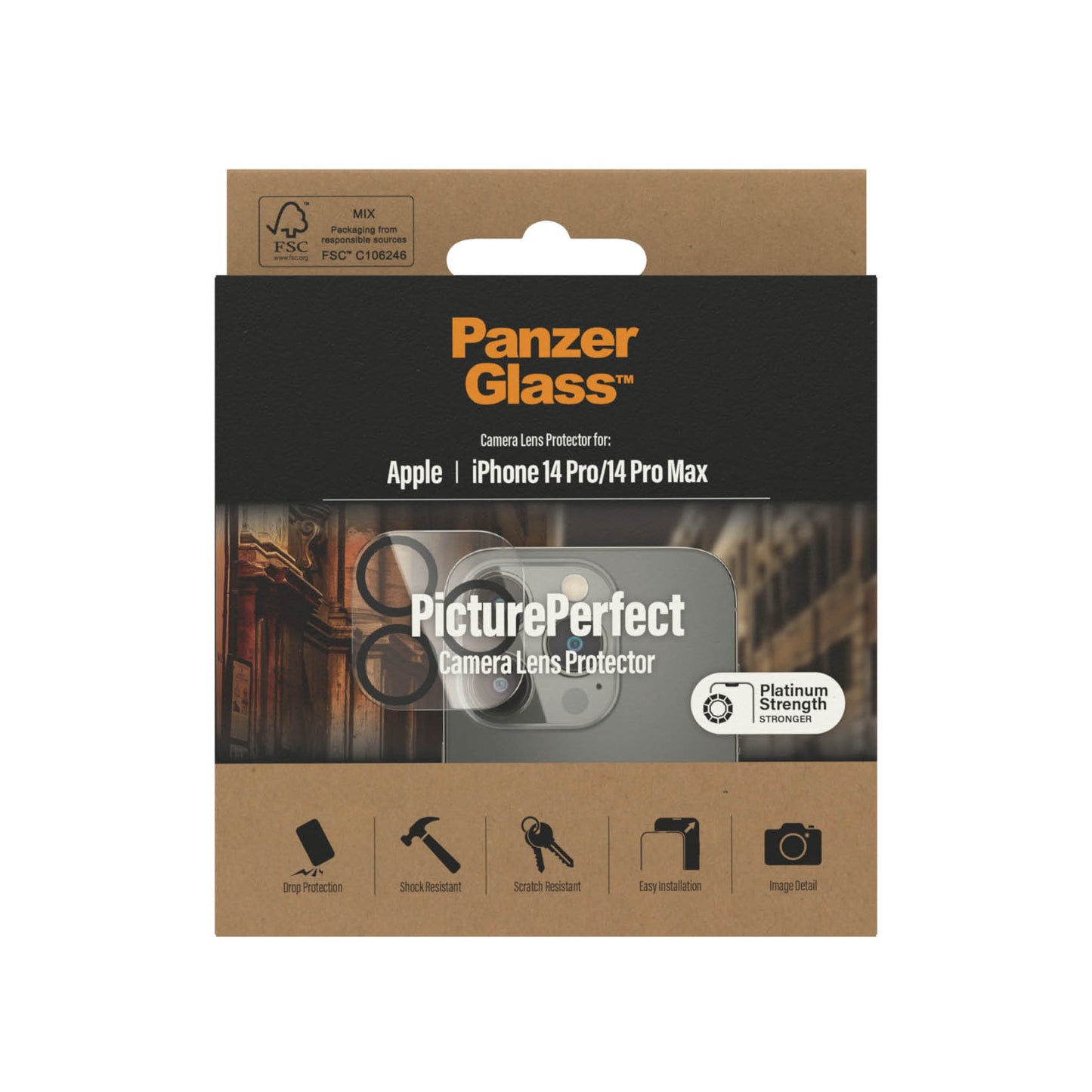 PanzerGlass Camera Protector for iPhone 14 Pro | 14 Pro Max