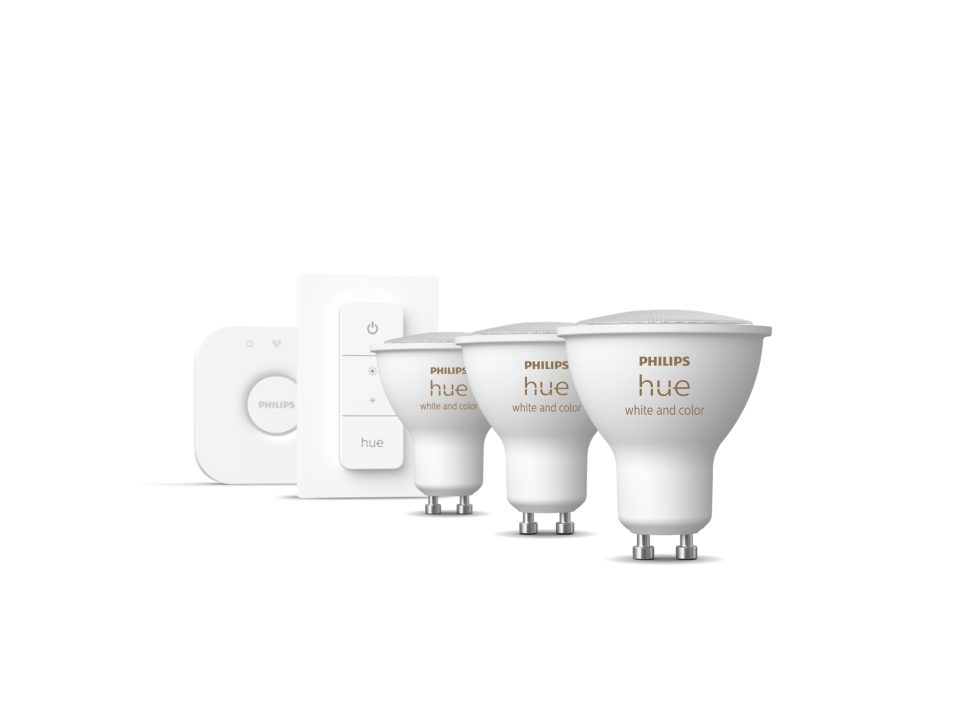 Philips Hue White & Color Ambiance 4.3W GU10 Set