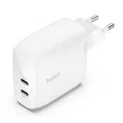 Belkin Dual Wall Charger 30W USB-C PD PPS (60W), White