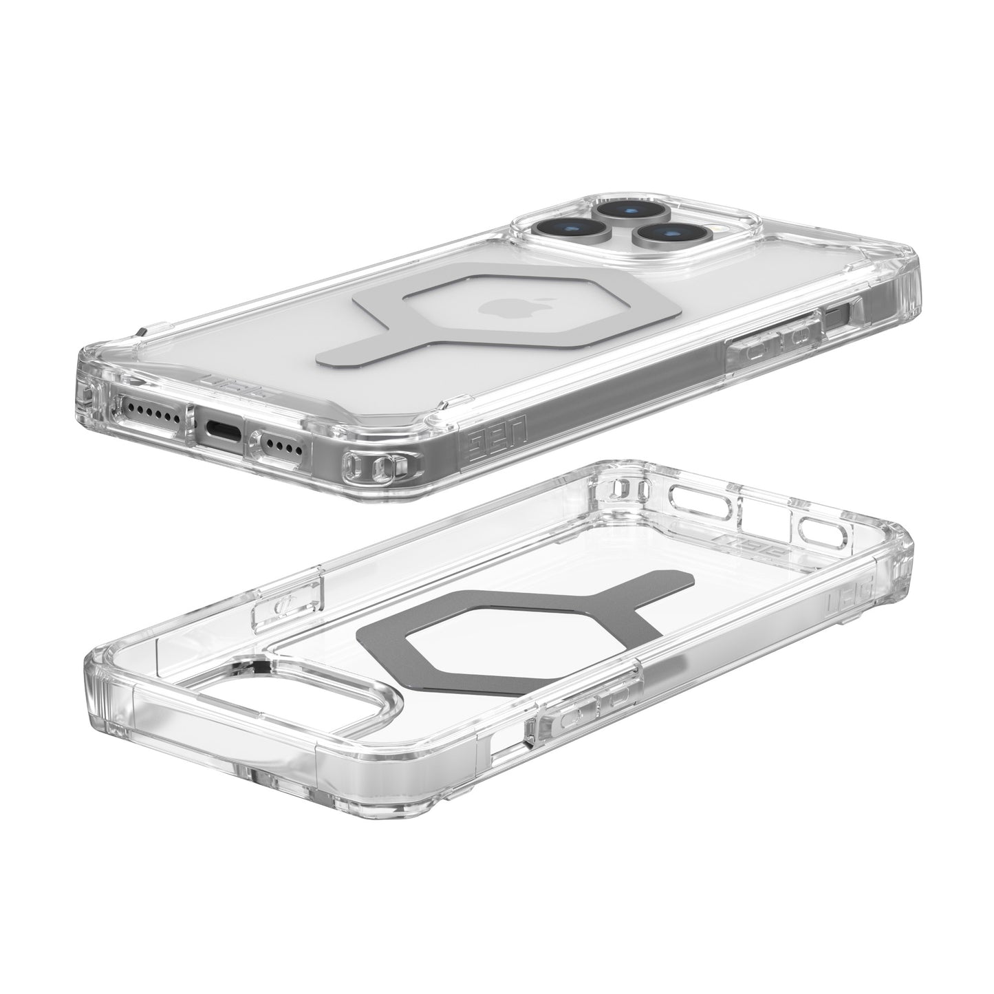 UAG Case Plyo MagSafe for iPhone 15 Pro Max - Ice/Silver