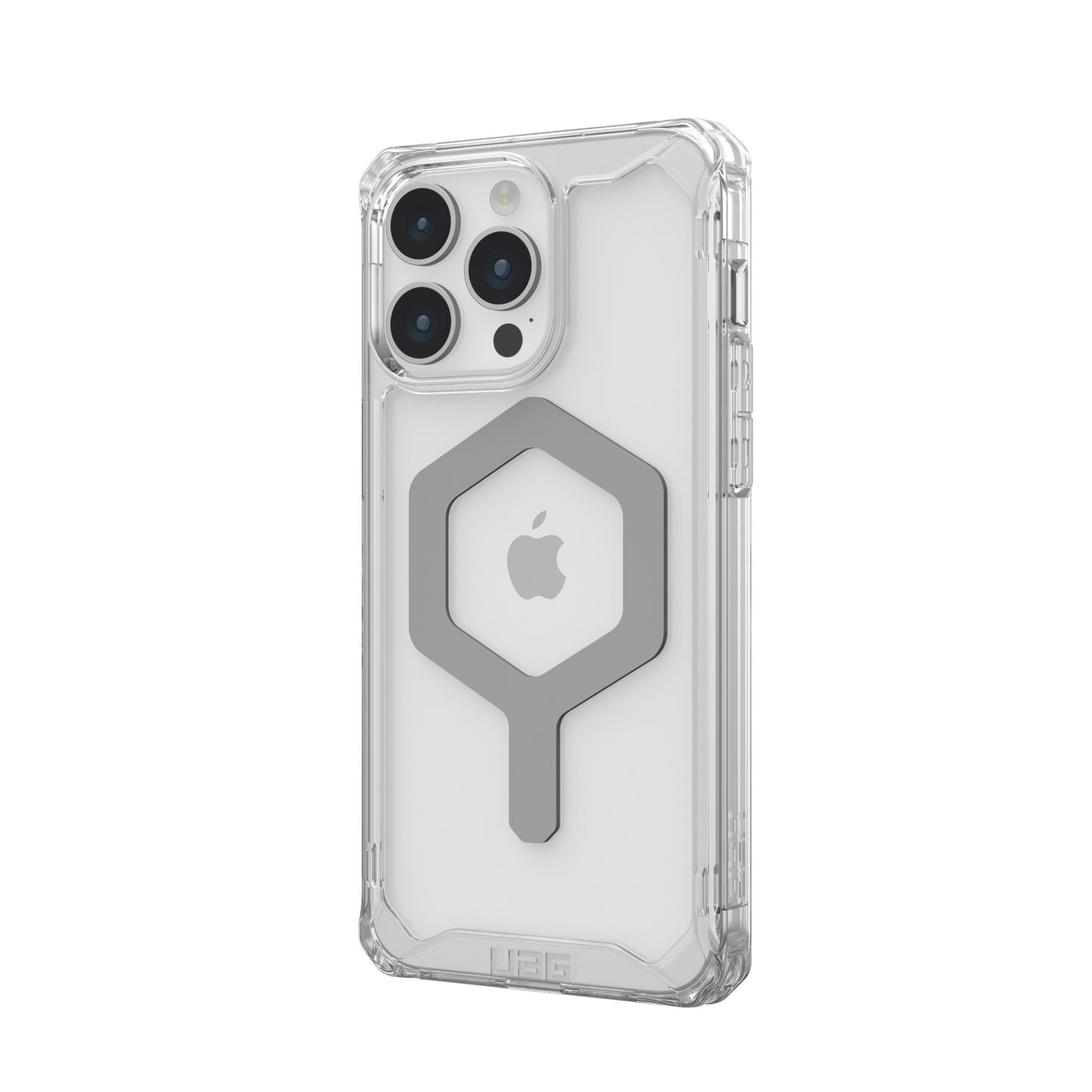 UAG Case Plyo MagSafe for iPhone 15 Pro Max - Ice/Silver