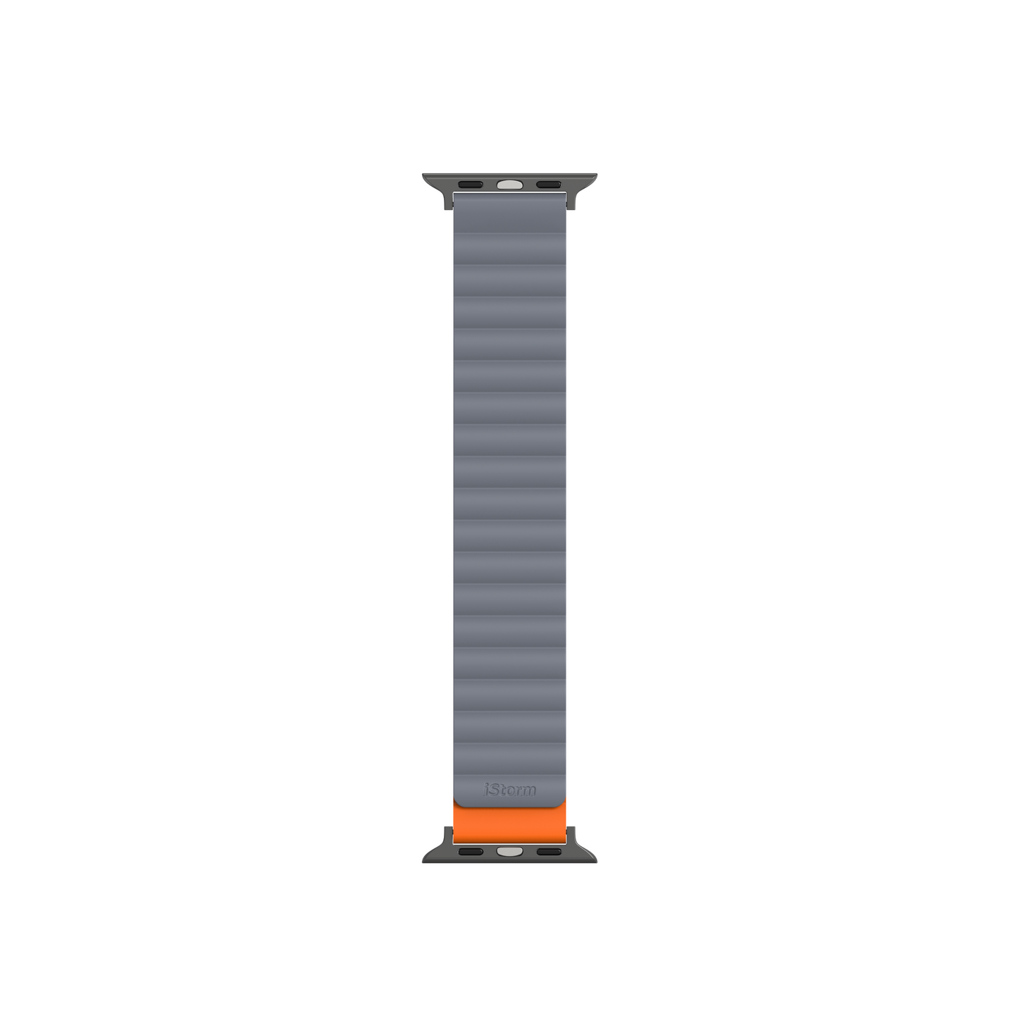 iStorm essentials 45mm Reversible Magnetic Strap Gray + Orange