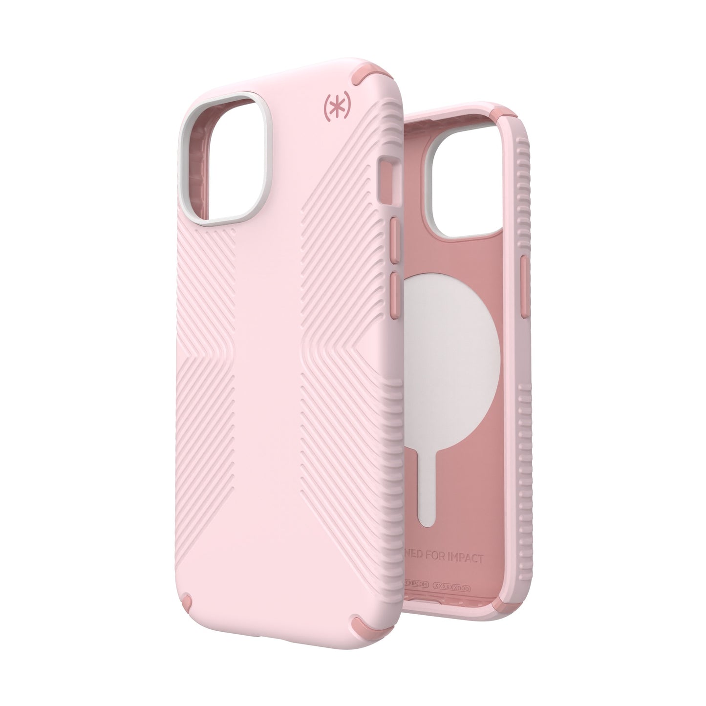 Speck Presidio Grip MagSafe for iPhone 15 - Nimbus Pink