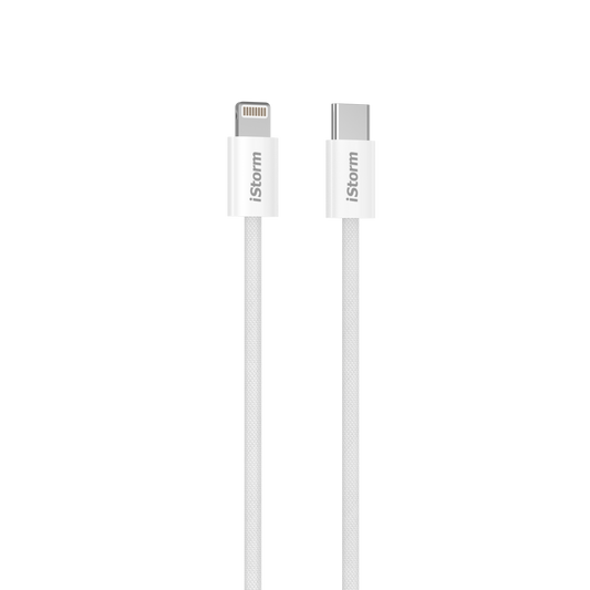 iStorm essentials USB-C to Lightning Braided Cable, 1.2m