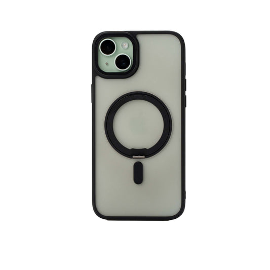 iStorm essentials iPhone 15 Plus Magnetic Ring Case Black