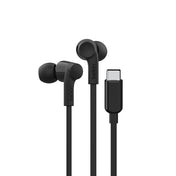 Belkin USB-C® Wired Earbuds with Adjustable Volume Limiter, Black