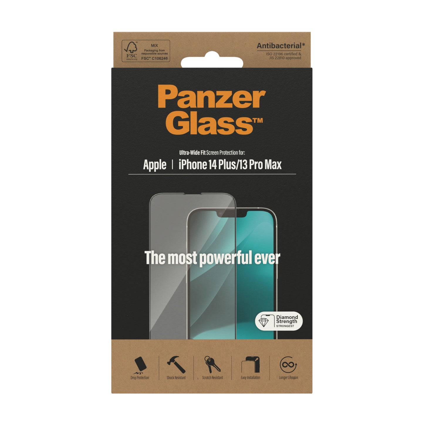 PanzerGlass Edge to Edge for iPhone 14 Plus | 13 Pro Max