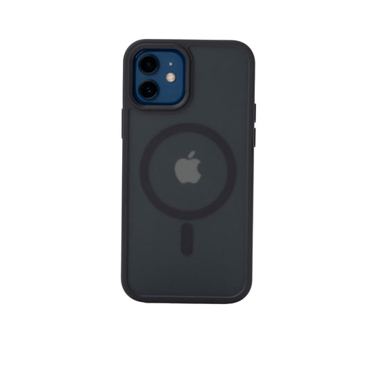 iStorm essentials iPhone 12 Magnetic Silicone Case Black