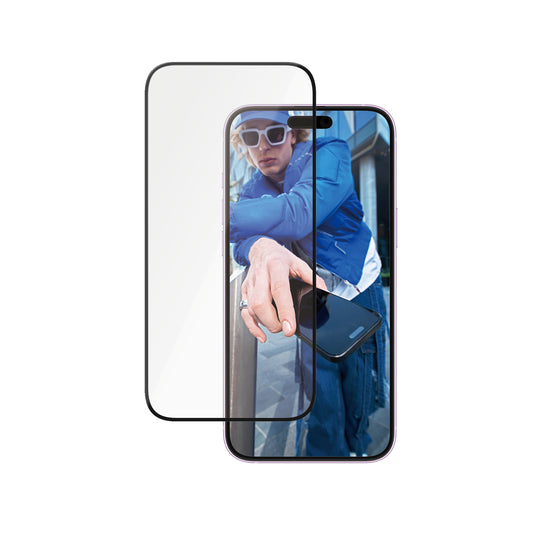 PanzerGlass Ceramic Screen Protector iPhone 16 Plus | Ultra-Wide Fit