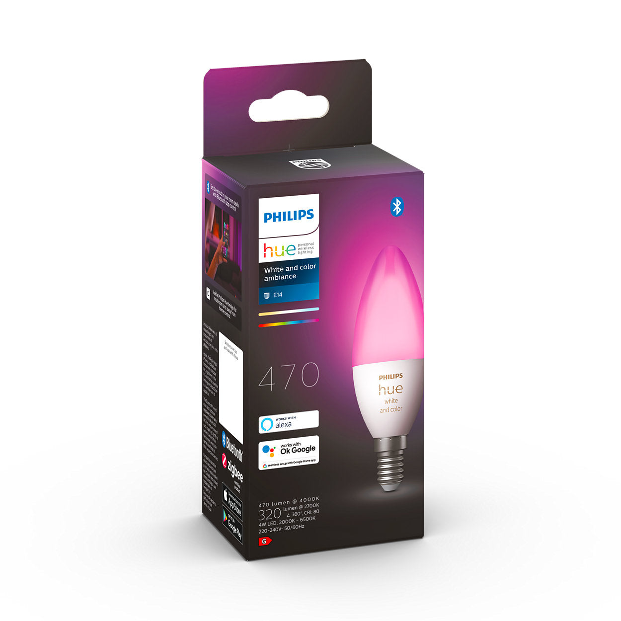 Philips Hue White & Color Ambiance Candle E14