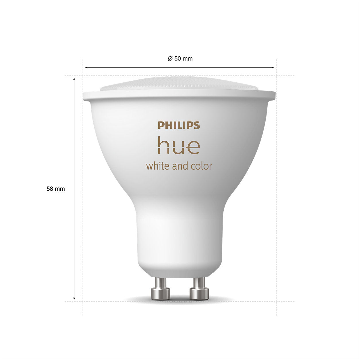 Philips Hue White & Color Ambiance 4.3W GU10 (Bluetooth)