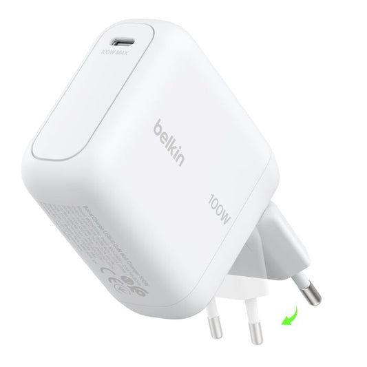 Belkin USB-C Gan Wall Charger 100W (Foldable EU Plug)