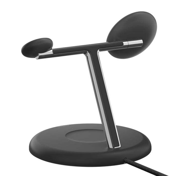 Belkin BOOST↑CHARGE™ PRO 3-in-1 Wireless Charger with MagSafe Qi 2 - Black