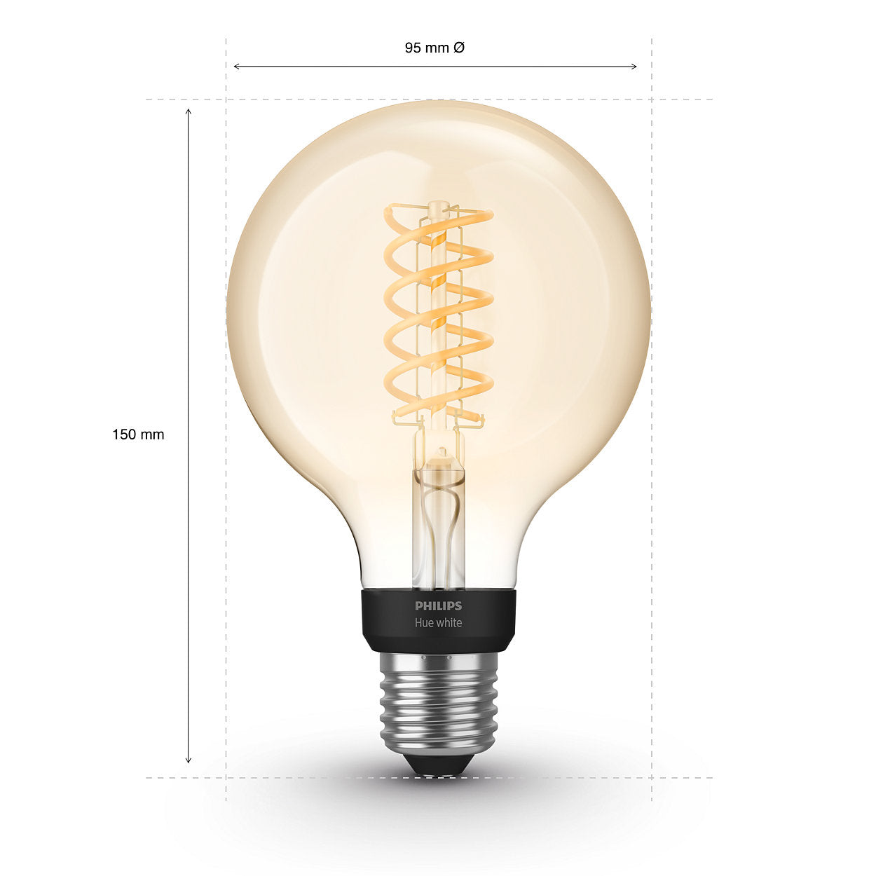 Philips Hue White Filament G93 E27 (7W)