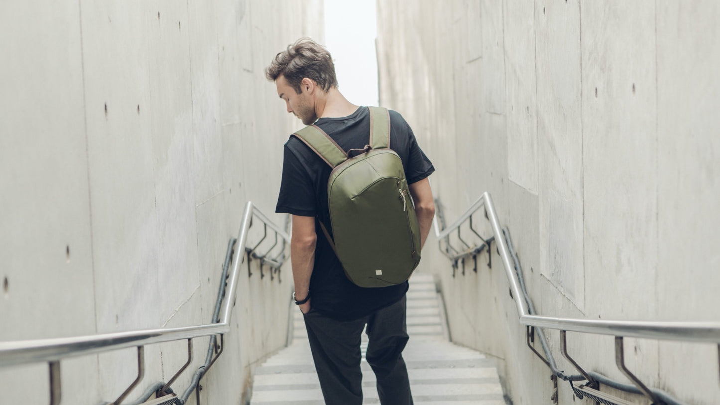 Moshi Hexa Backpack -  Forest Green