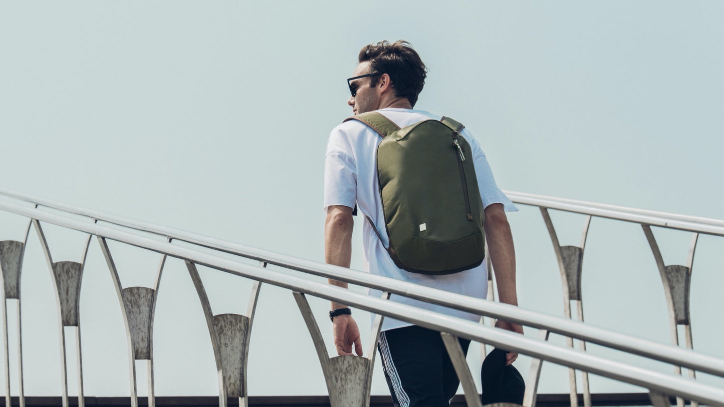 Moshi Hexa Backpack -  Forest Green