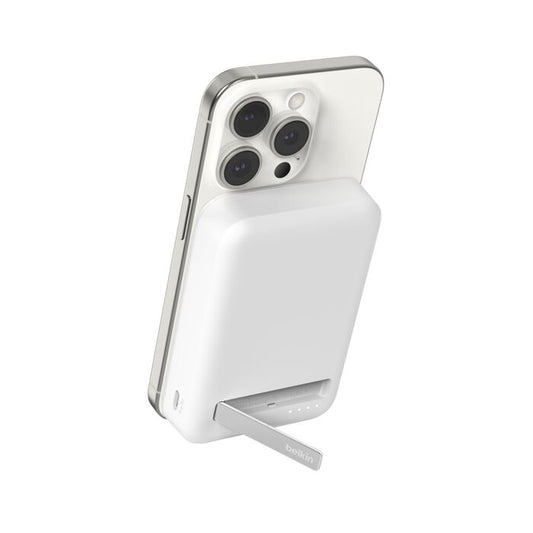 Belkin BoostCharge Pro Magnetic Power Bank with Qi2 15W 10K - White
