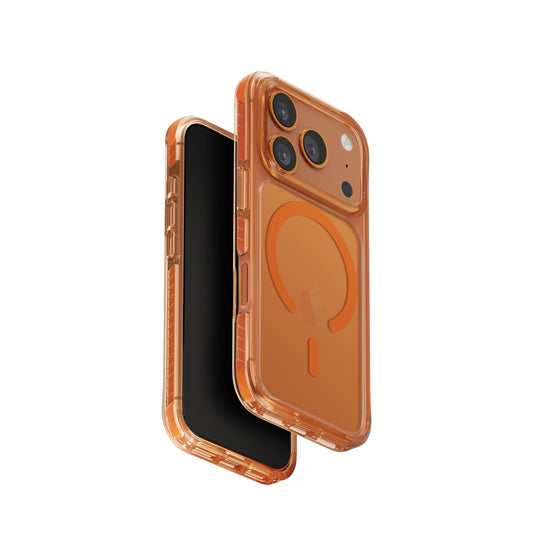 Uniq Combat iPhone 17 Pro Case Magclick - Volt Orange