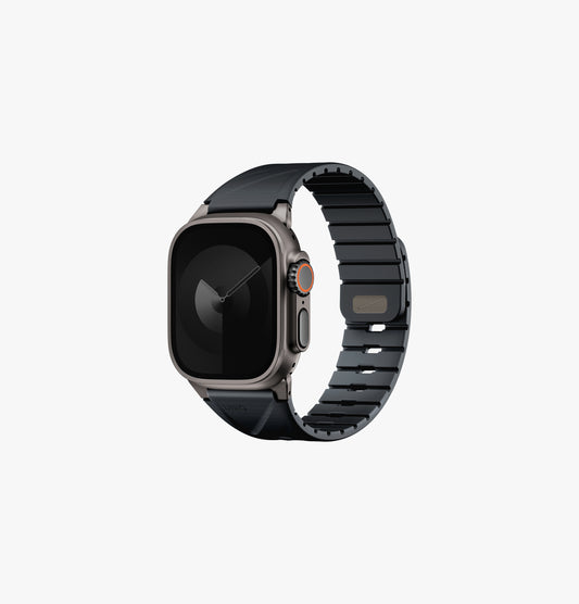 Uniq Fluo Magnetic Strap With Connector Bundle 49-40mm - Midnight Black