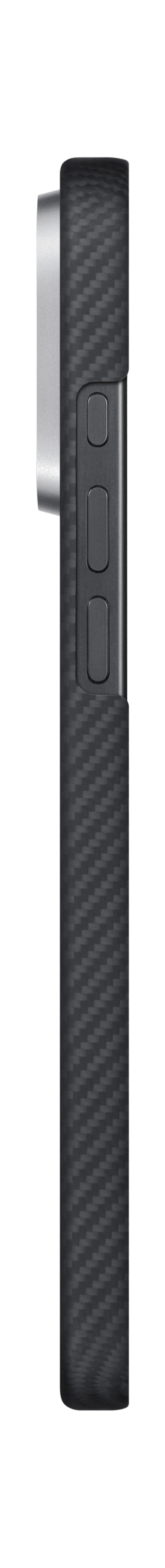 Pitaka Ultra-Slim Case, Black/Grey Twill - iPhone 16 Pro Max