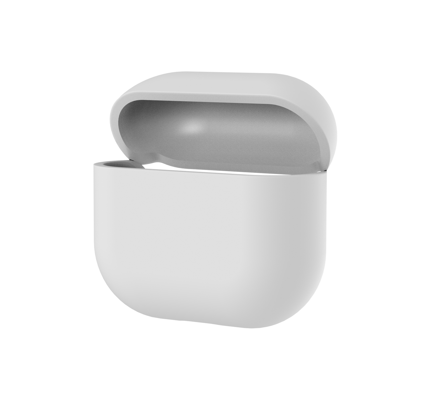 iStorm essentials Silicone Case for AirPods 4th Gen - Light Gray