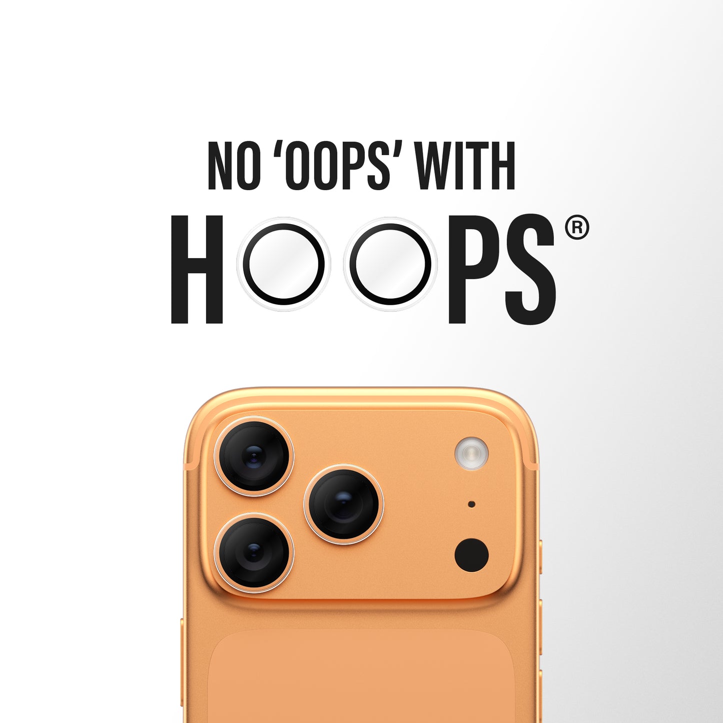 PanzerGlass Hoops Transparent Camera Lens Protector for iPhone 17 Pro | iPhone 17 Pro Max