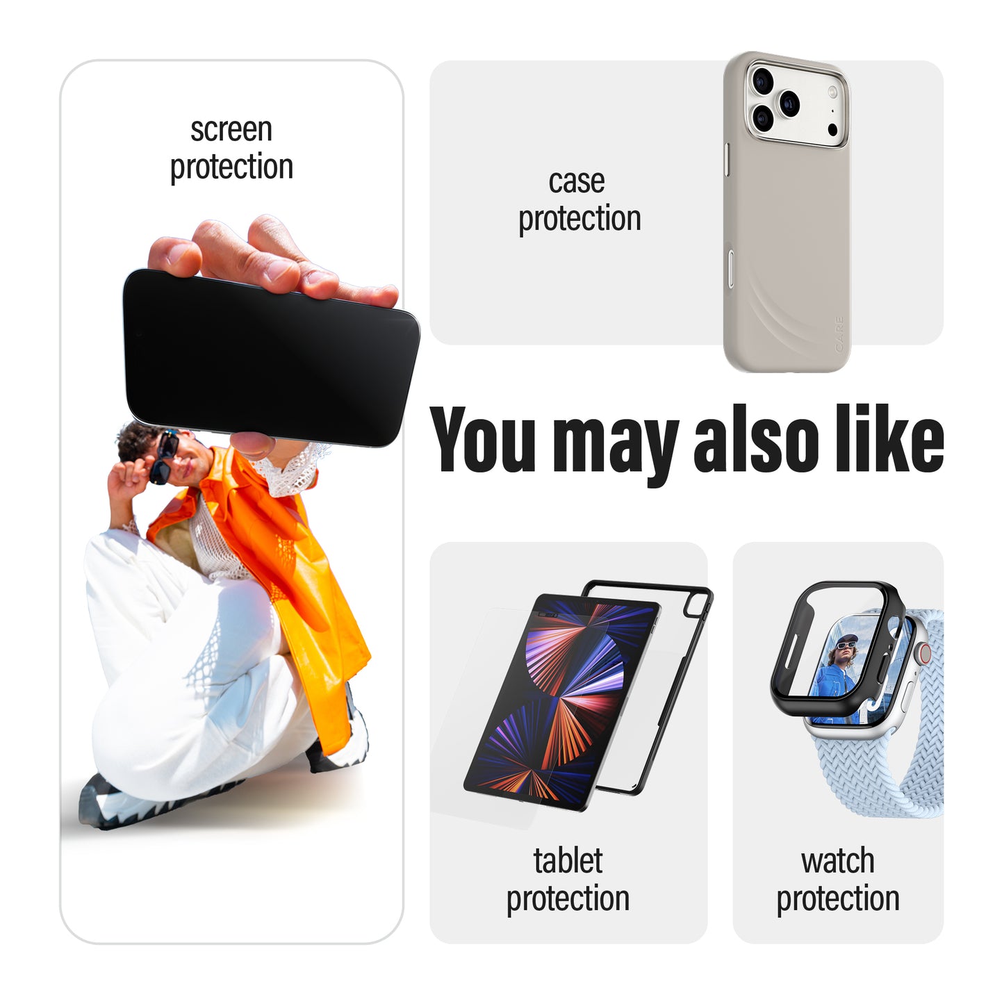 PanzerGlass Hoops Transparent Camera Lens Protector for iPhone 17 Pro | iPhone 17 Pro Max