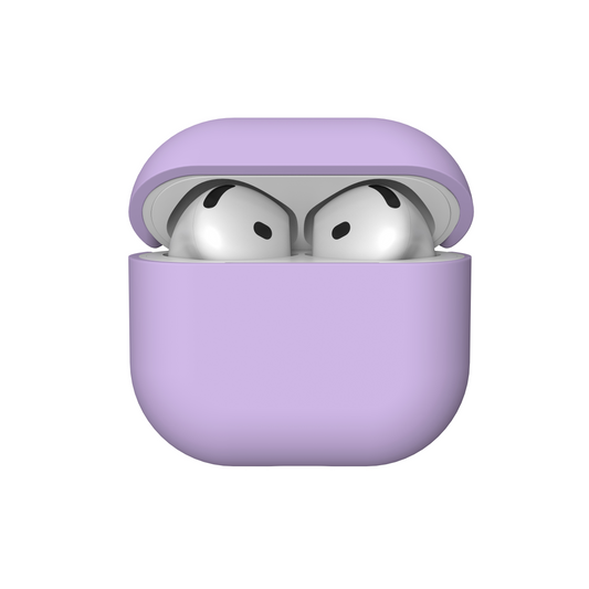 iStorm essentials Silicone Case for AirPods 4th Gen - Purple