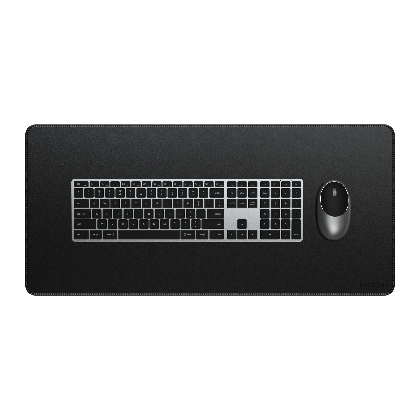 Satechi Vegan - Leather Premium Desk Mat - Black