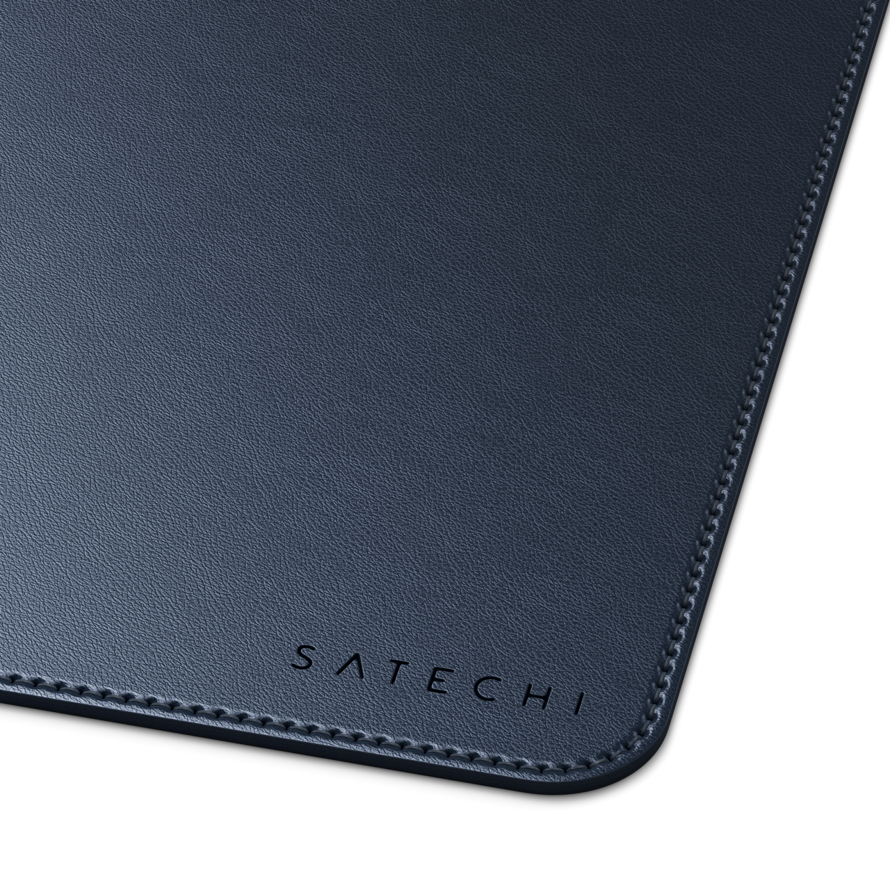 Satechi Vegan - Leather Premium Desk Mat - Blue