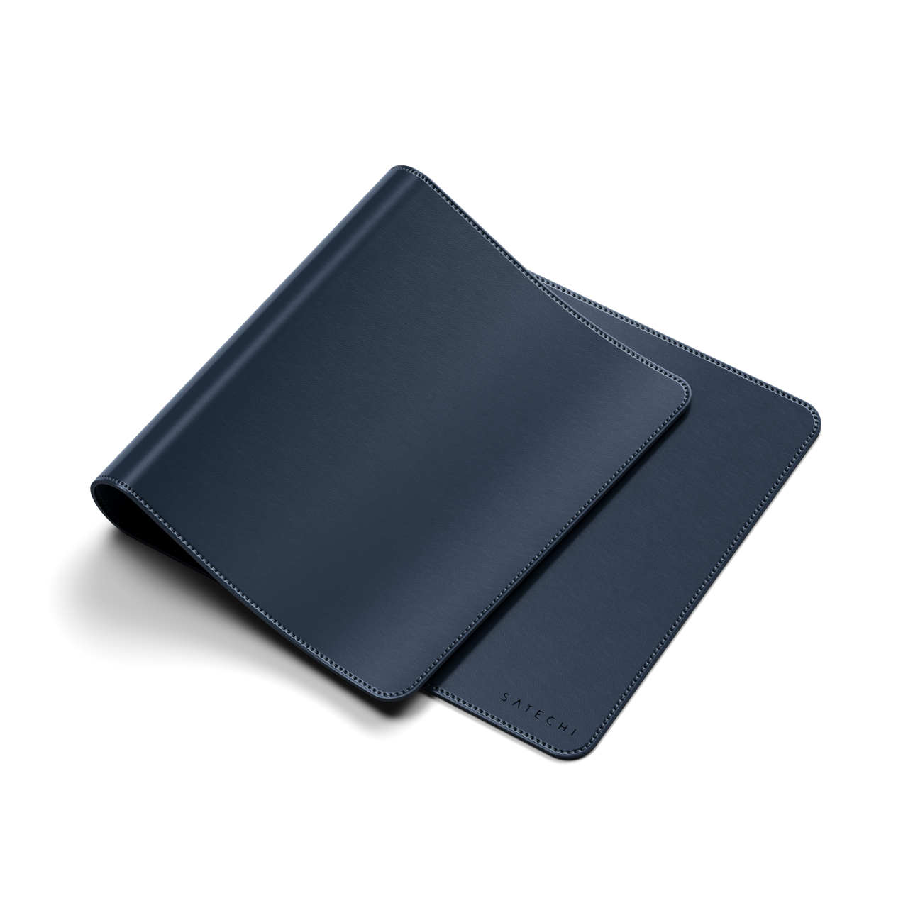 Satechi Vegan - Leather Premium Desk Mat - Blue