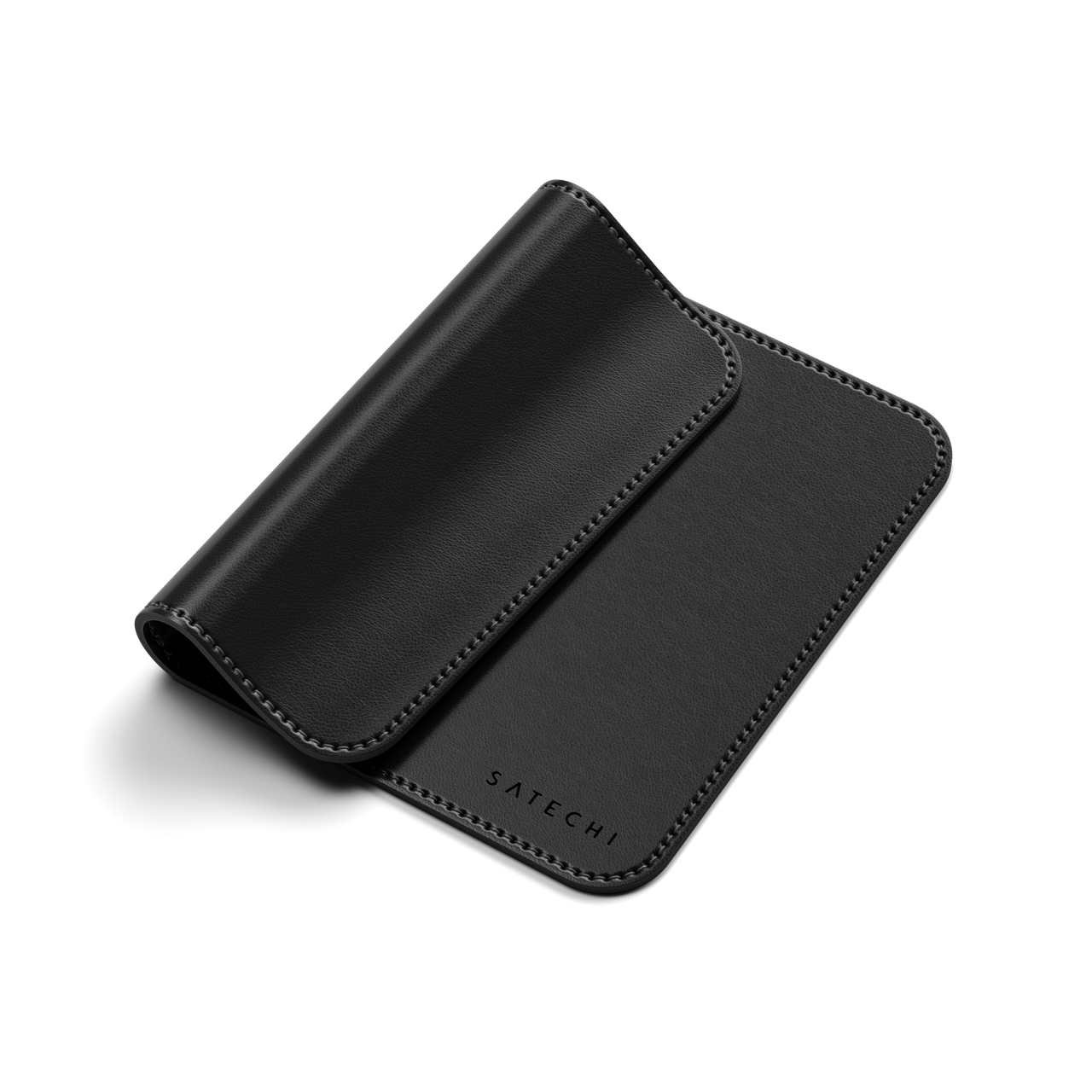 Satechi Vegan - Leather Premium Mouse Mat - Black