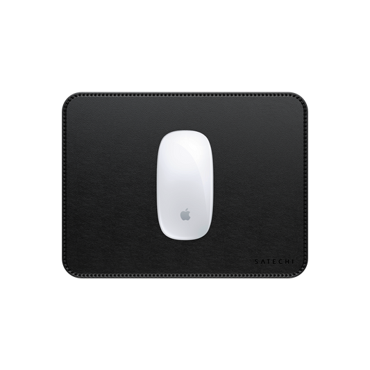 Satechi Vegan - Leather Premium Mouse Mat - Black