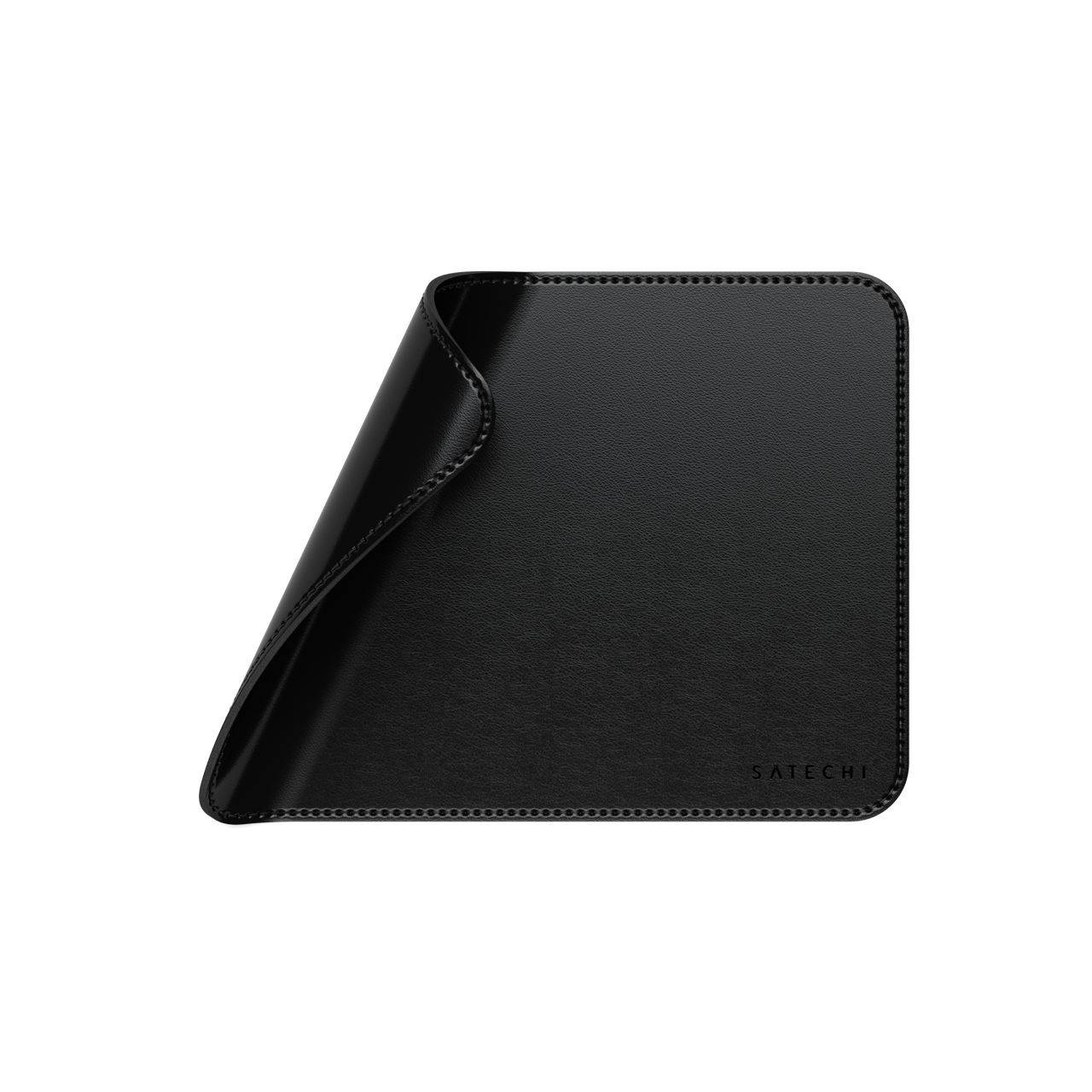 Satechi Vegan - Leather Premium Mouse Mat - Black