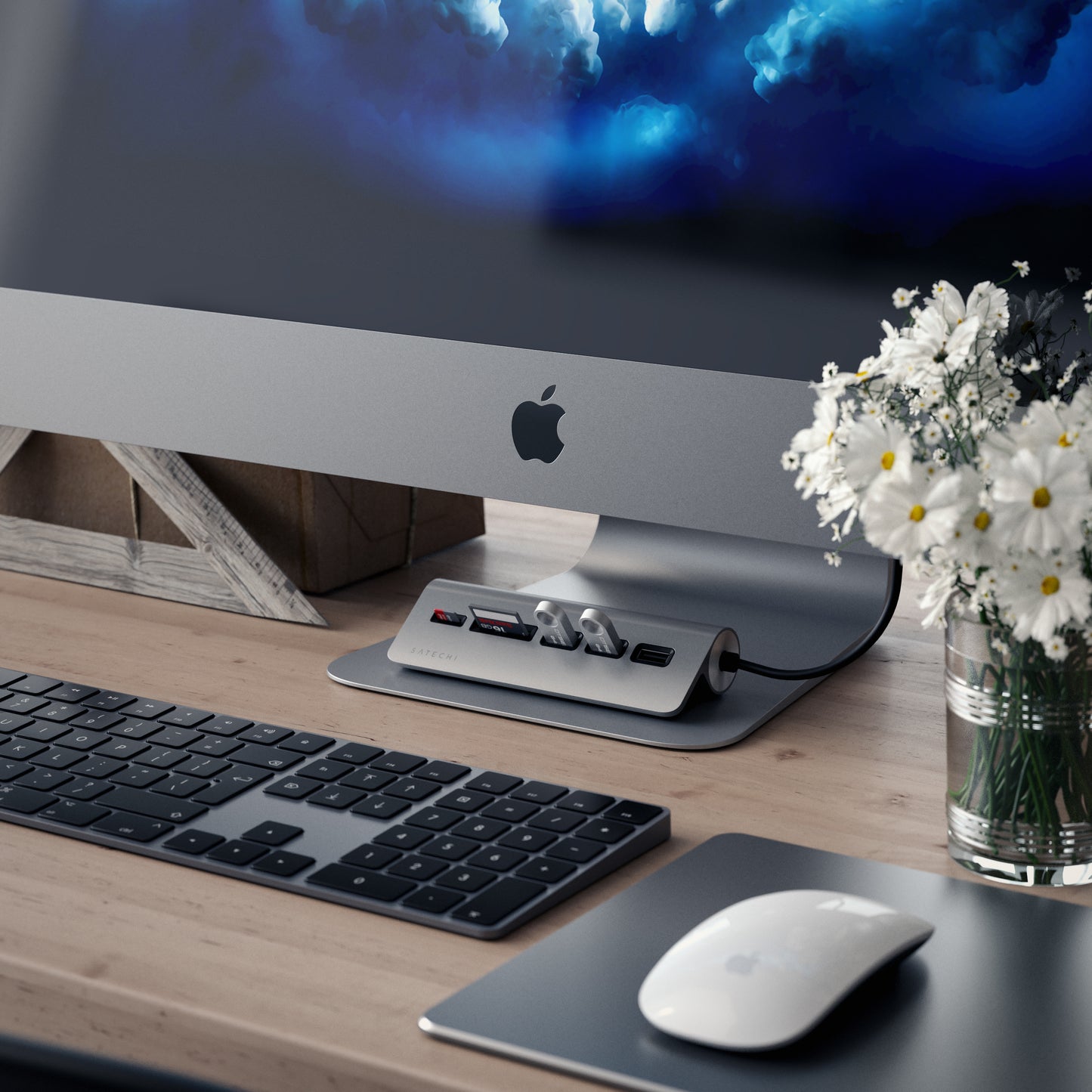 Satechi USB-C Hub - Space gray