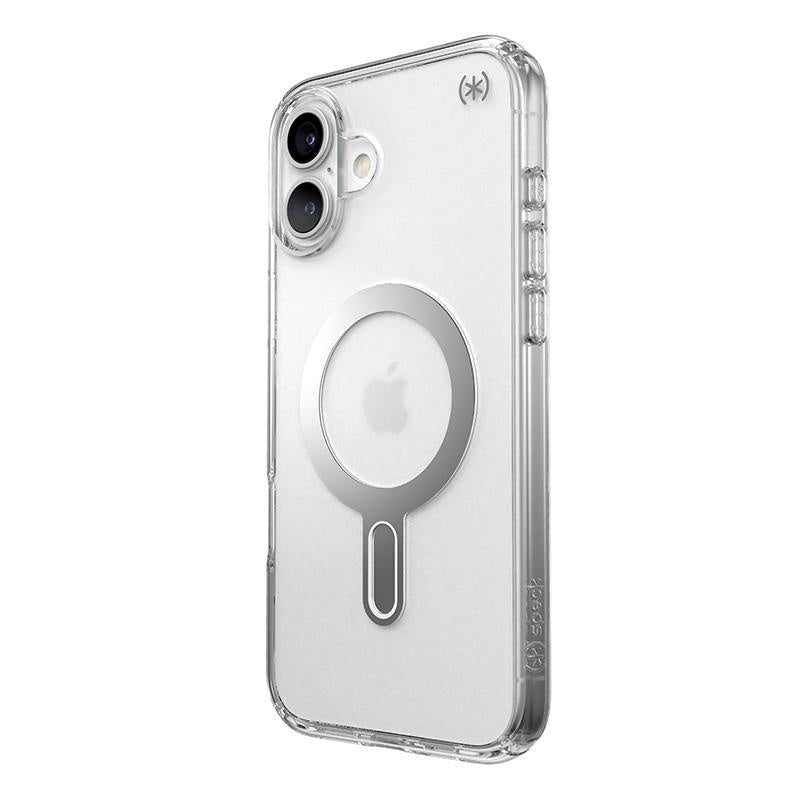 Speck Presidio Perfect-Clear MagSafe with ClickLock - iPhone 16 Plus