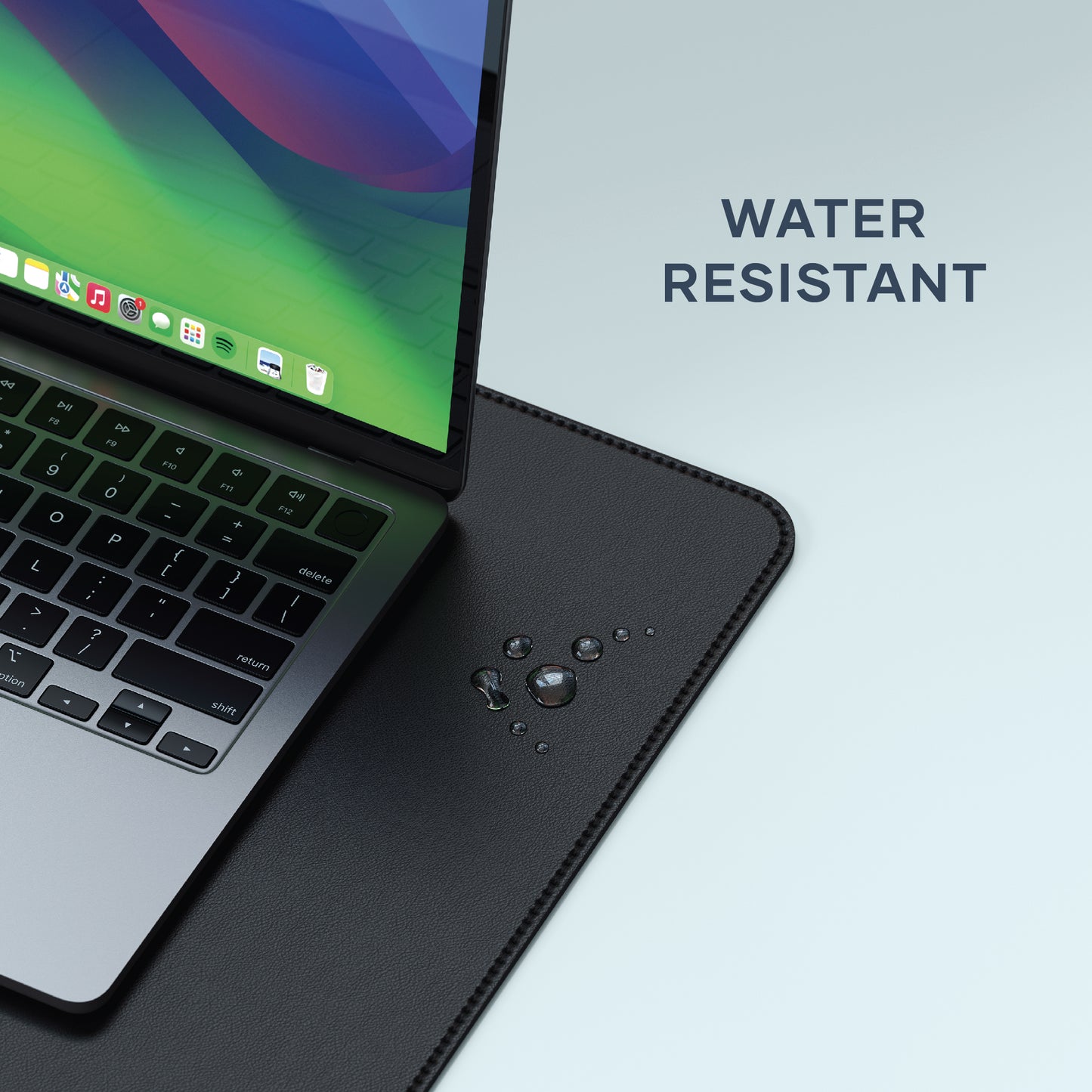 Satechi Vegan - Leather Premium Desk Mat - Black