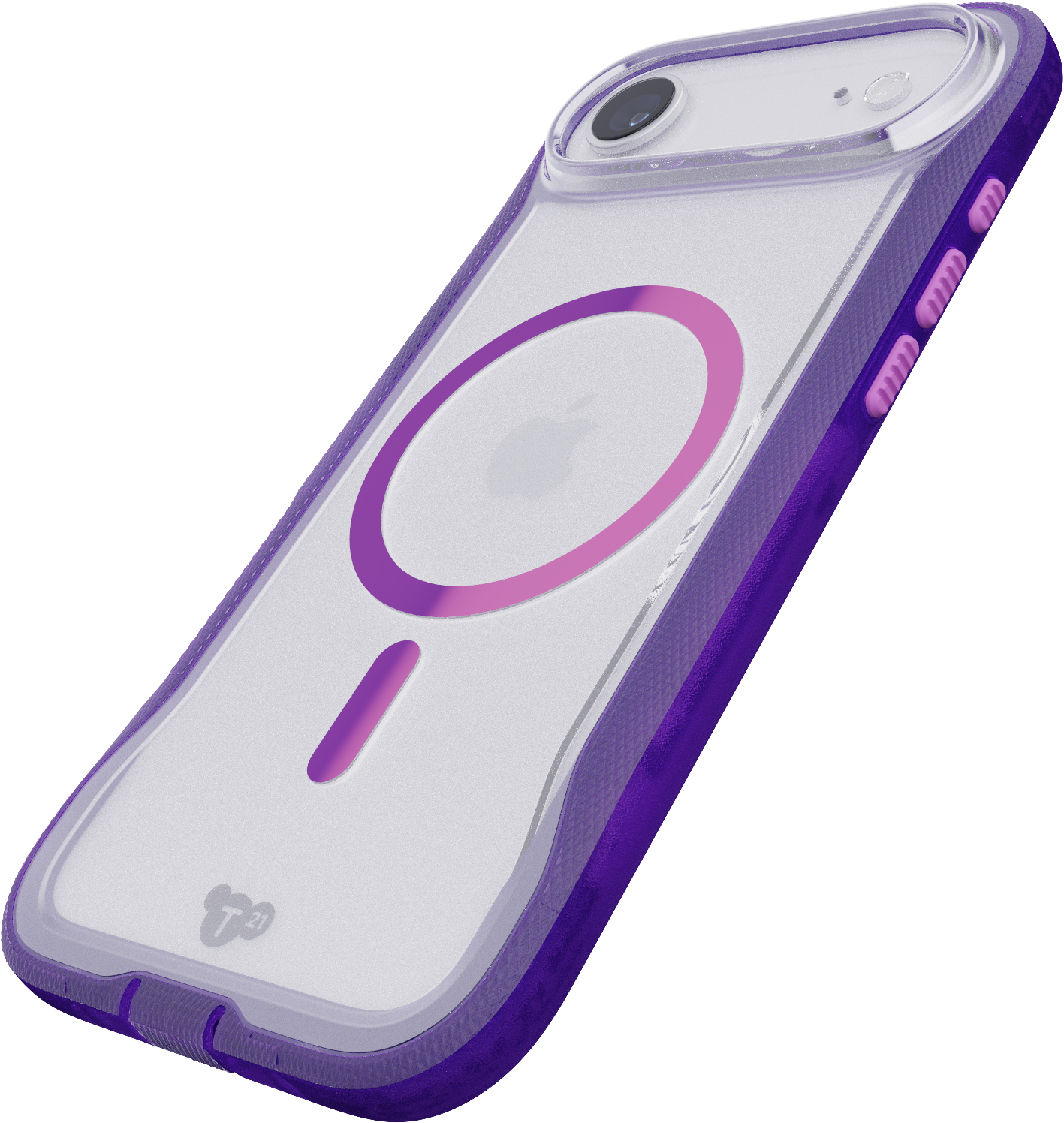 Tech21 EvoPro iPhone Air Case MagSafe - Kindered Purple/Cyber Pink