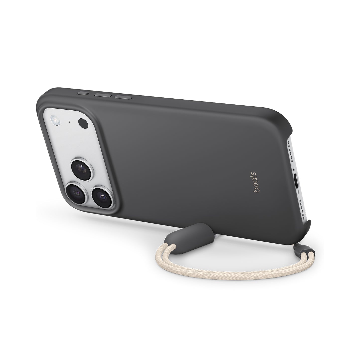 Beats iPhone 17 Pro Max Kickstand Case with MagSafe and Camera Control - Granite Gray