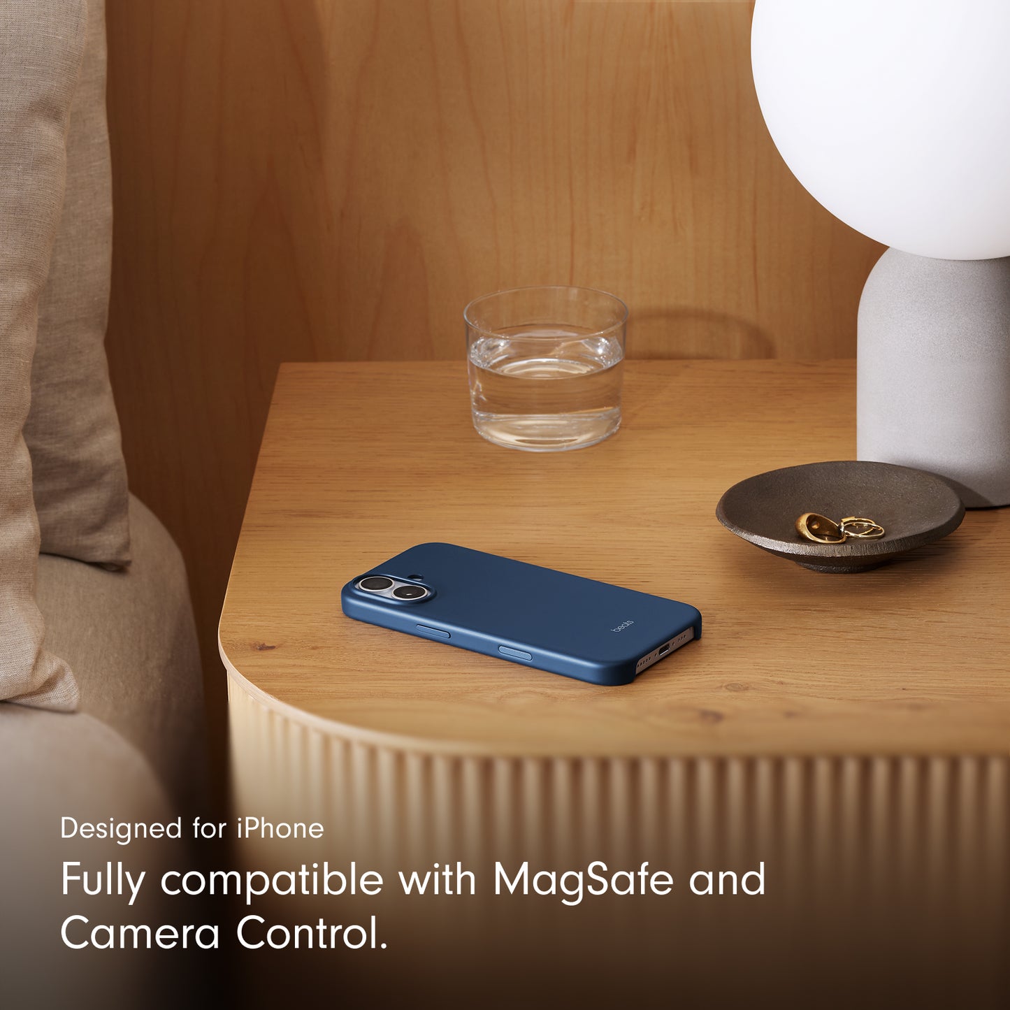 Beats iPhone 17 Case with MagSafe and Camera Control — Bedrock Blue