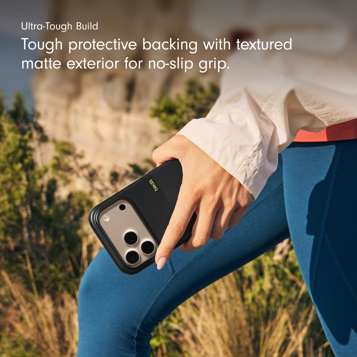 Beats iPhone 17 Rugged Case with MagSafe and Camera Control – Everest Black
