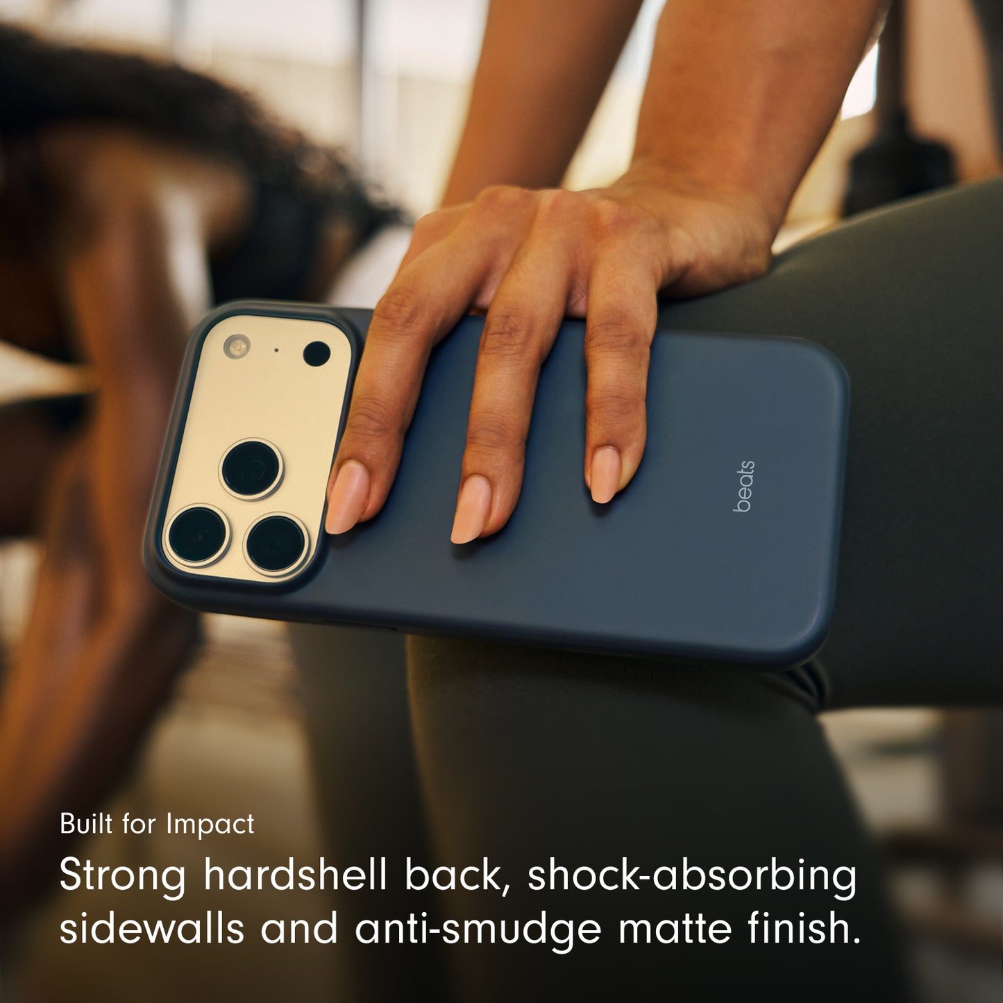 Beats iPhone Air Case with MagSafe and Camera Control — Bedrock Blue