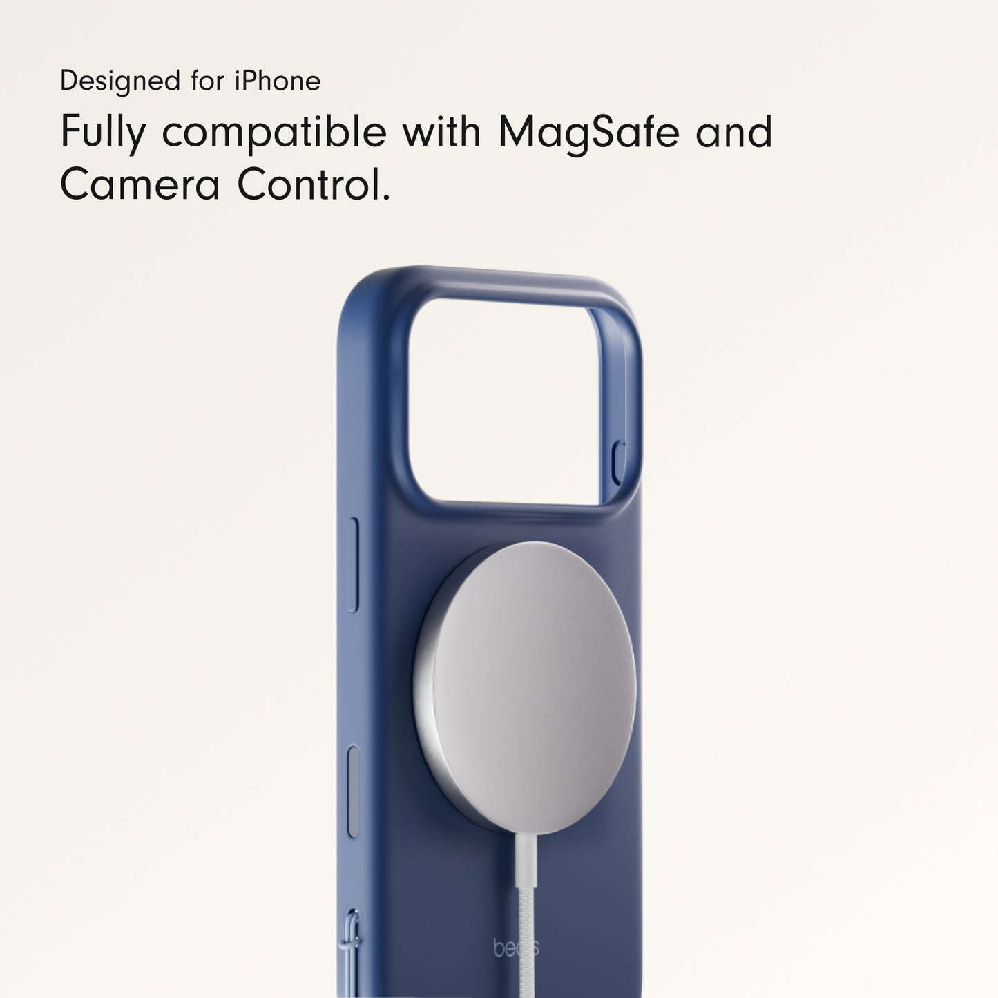 Beats iPhone 17 Pro Max Kickstand Case with MagSafe and Camera Control - Bedrock Blue