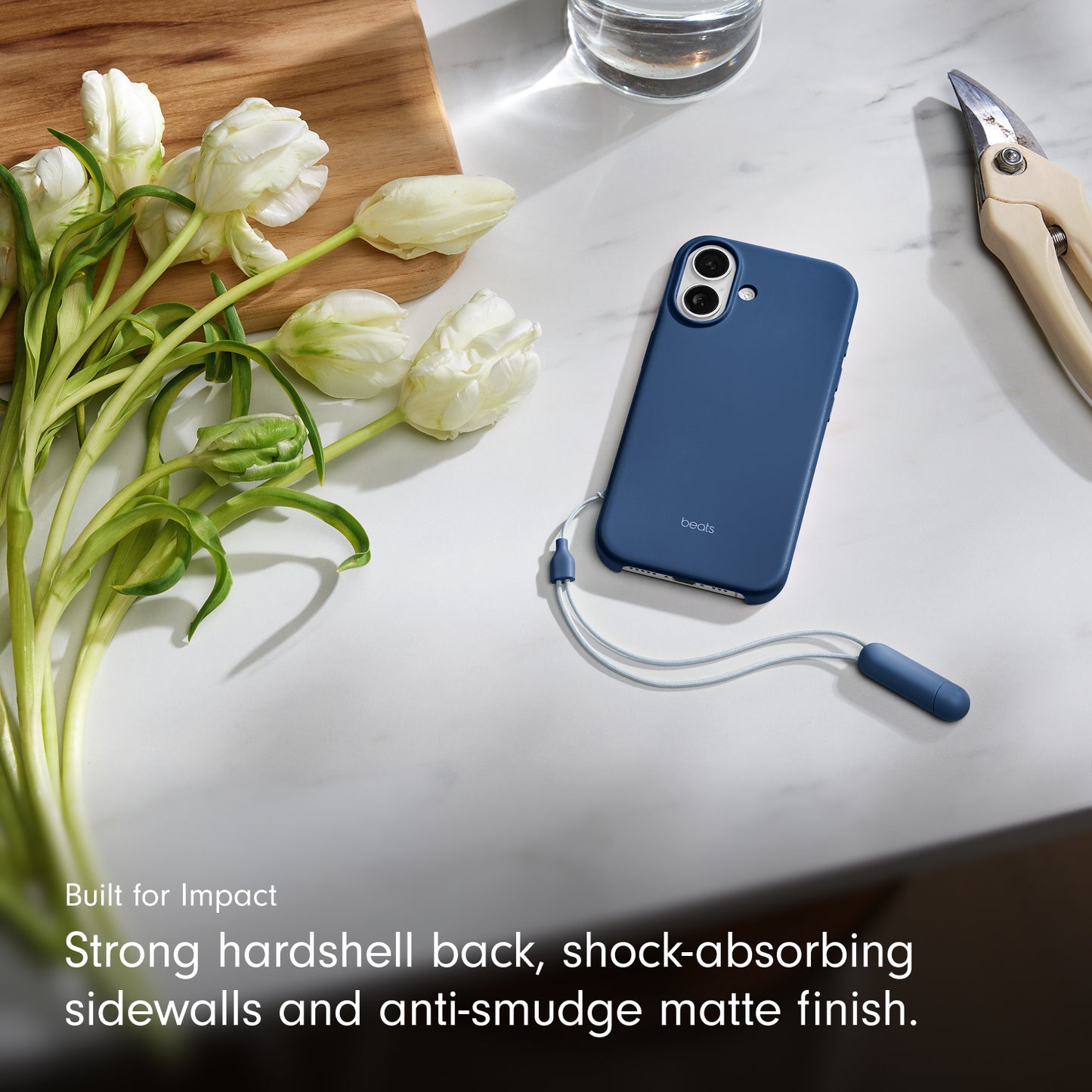 Beats iPhone 17 Kickstand Case with MagSafe and Camera Control - Bedrock Blue