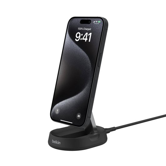 Belkin BoostCharge Pro Convertible Magnetic Wireless Charging Stand with Qi2 15W - Black