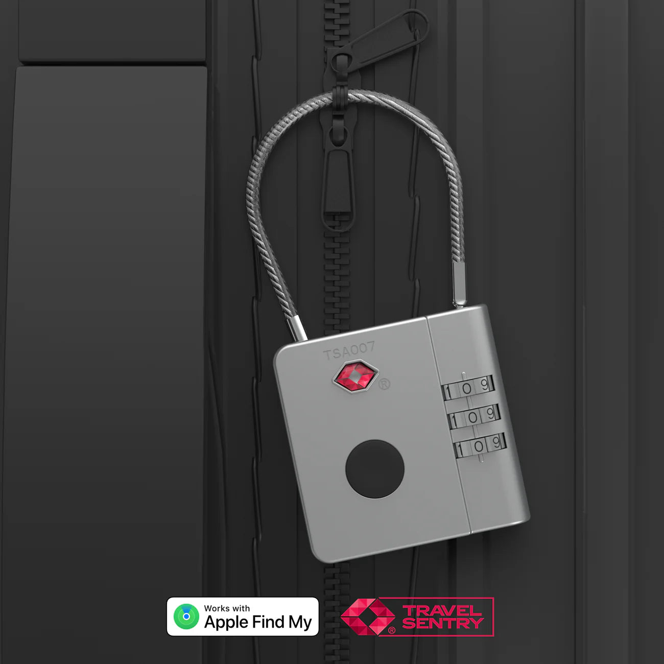 Oneadaptr Airlock Travel Find My Silver