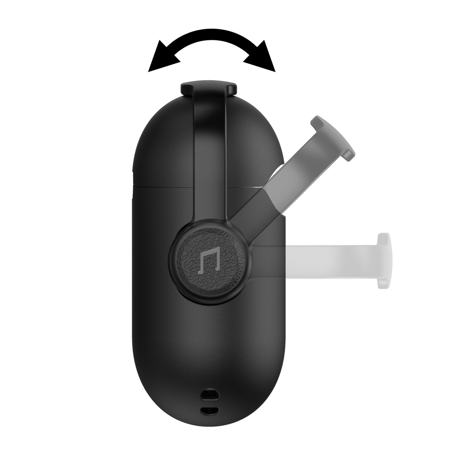 iStorm essentials Rugged Case for AirPods 2nd Gen - Black